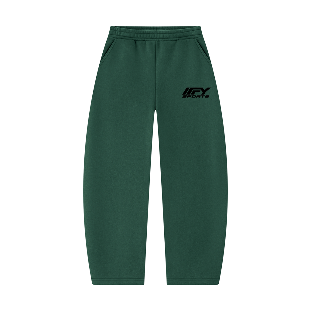 Unisex Barrel Leg Sweatpants