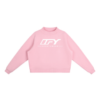 Women's Fleece Mock-Neck Sweatshirt: Cozy Comfort for Every Occasion