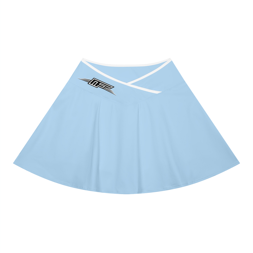 Women's Color Block A-Line Skirt.