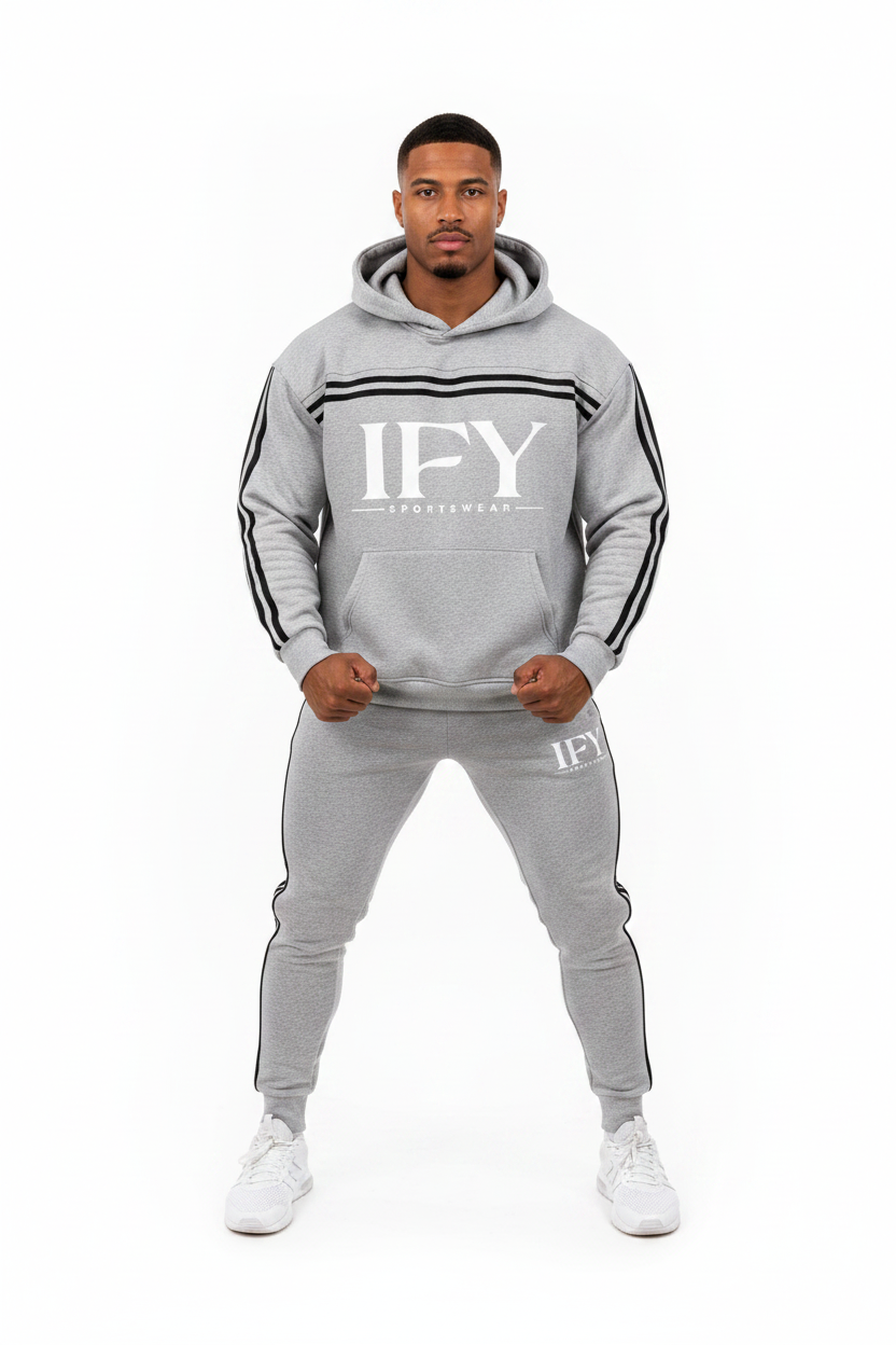 Elevate Your Style with the Sun Fade Contrast Tape Hoodie