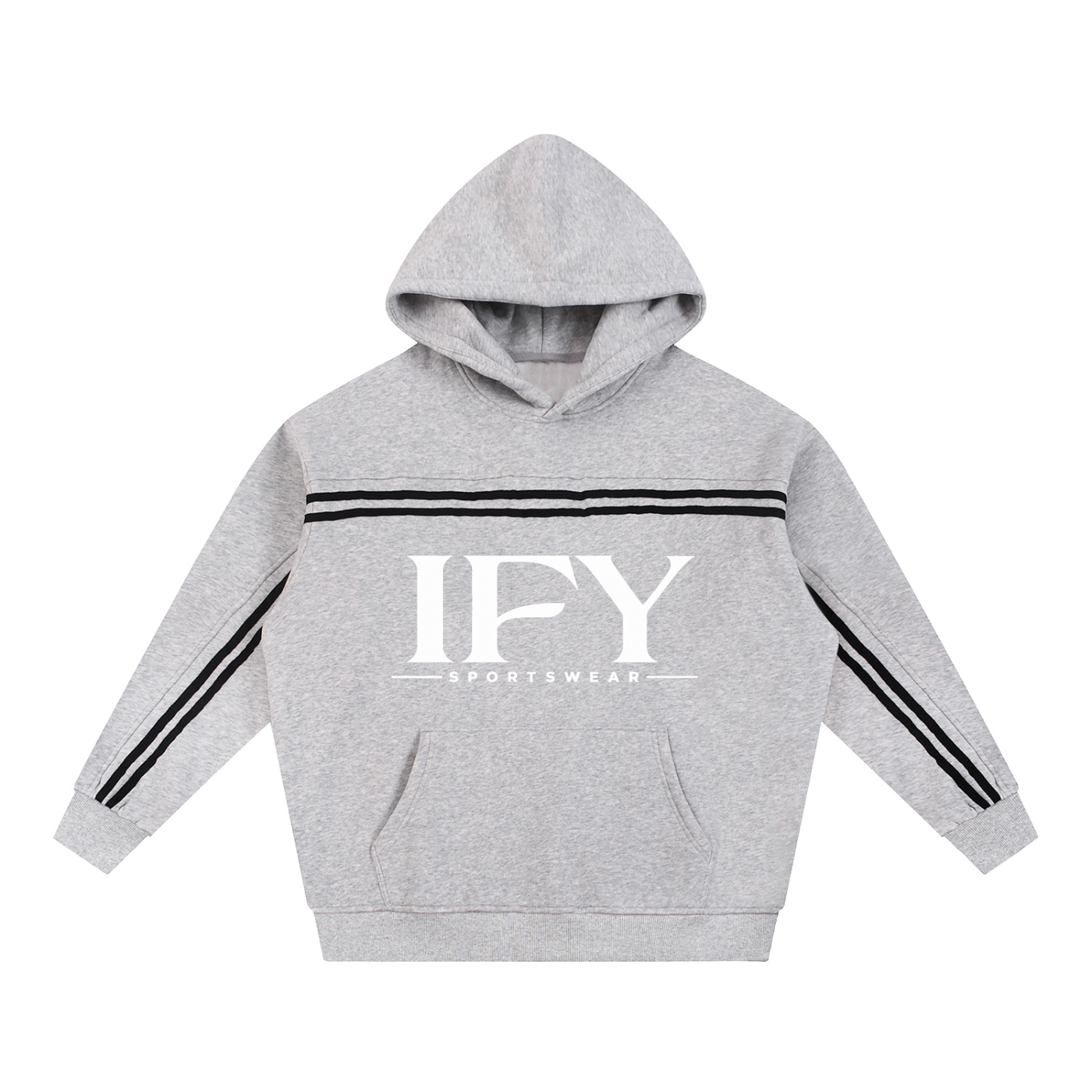 Elevate Your Style with the Sun Fade Contrast Tape Hoodie