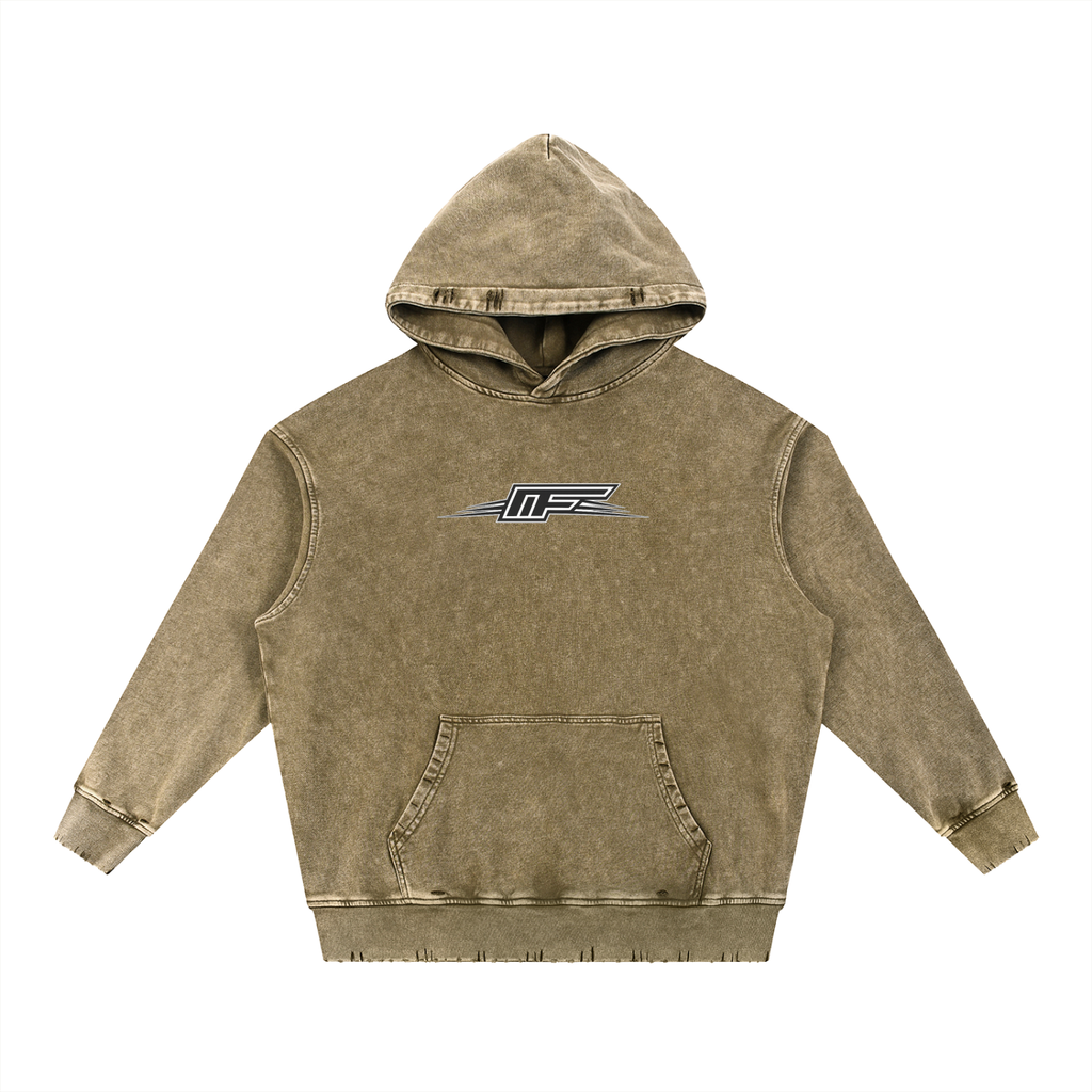 Heavyweight Snow Wash Hoodie: Comfort Meets Style for Every Occasion