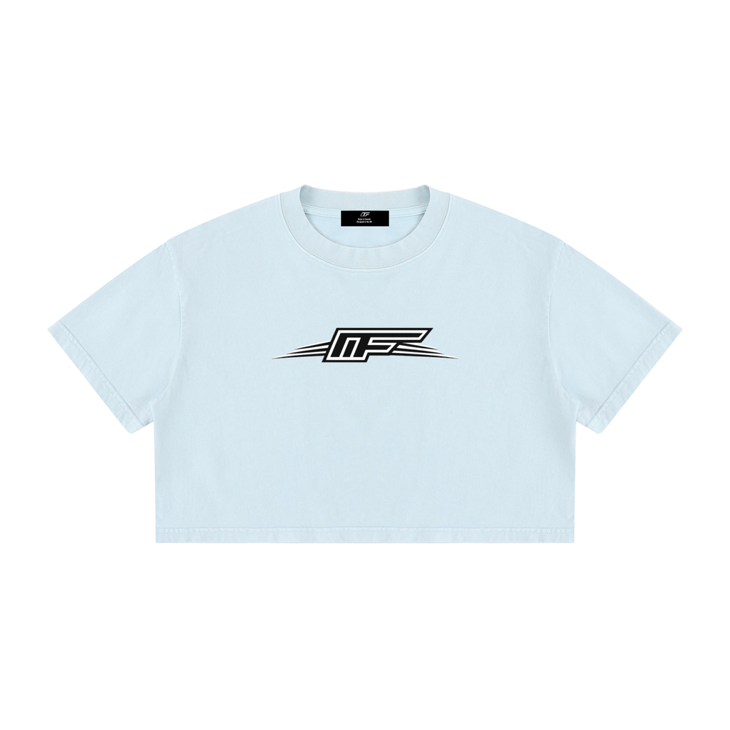 Elevate Your Wardrobe with Our Women's Cotton Crop T-Shirt