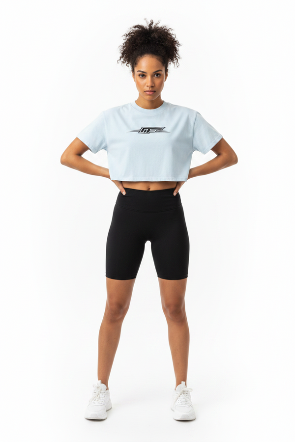 Elevate Your Wardrobe with Our Women's Cotton Crop T-Shirt