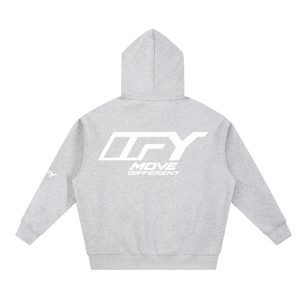 Essential Oversized Boxy Fit Fleece Hoodie
