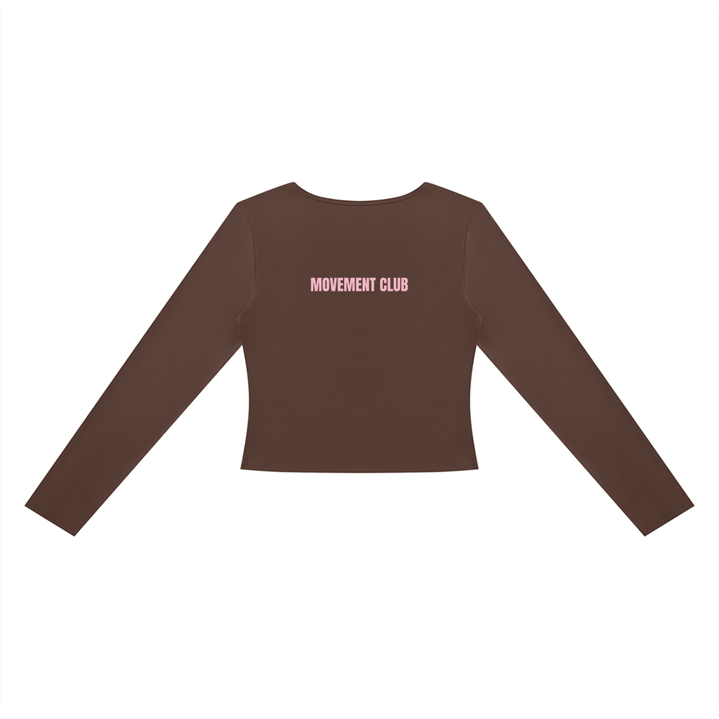 Cotton-Rich Cutout Long-Sleeve T-Shirt
