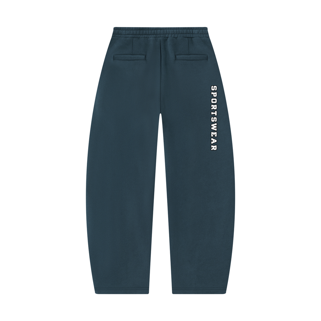 Unisex Barrel Leg Sweatpants