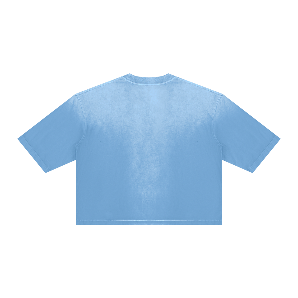 Unisex Vintage Wash Sunfade Boxy T-Shirt