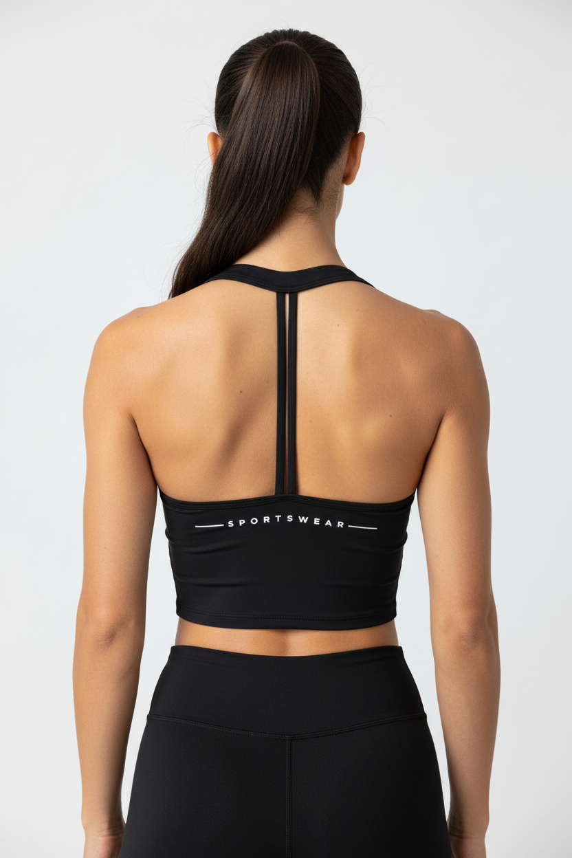 Women’s Halter V-Neck Yoga Tank Top