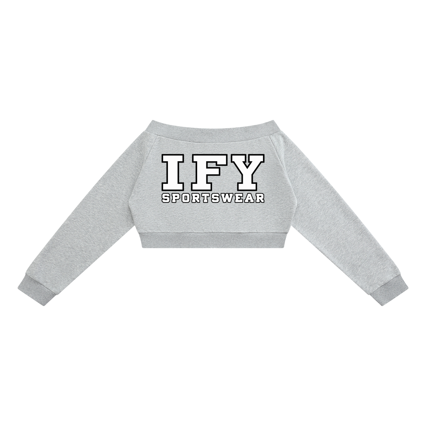 Women's Off-Shoulder Full Zip Hoodie
