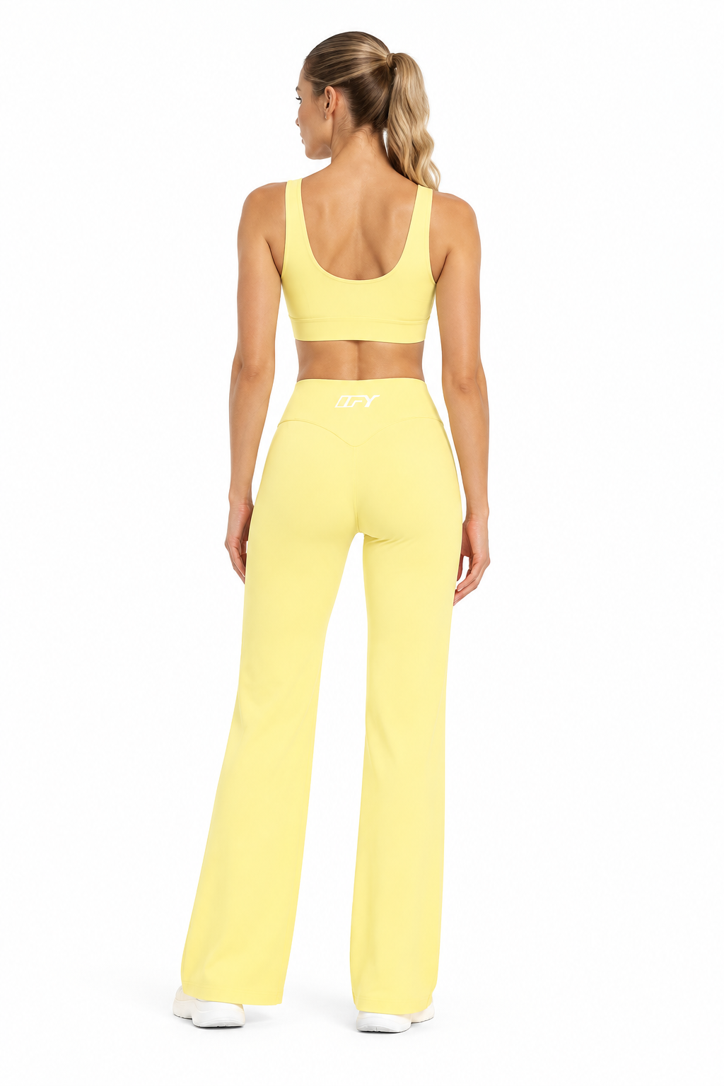 High-Waisted Straight-Leg Yoga Pants
