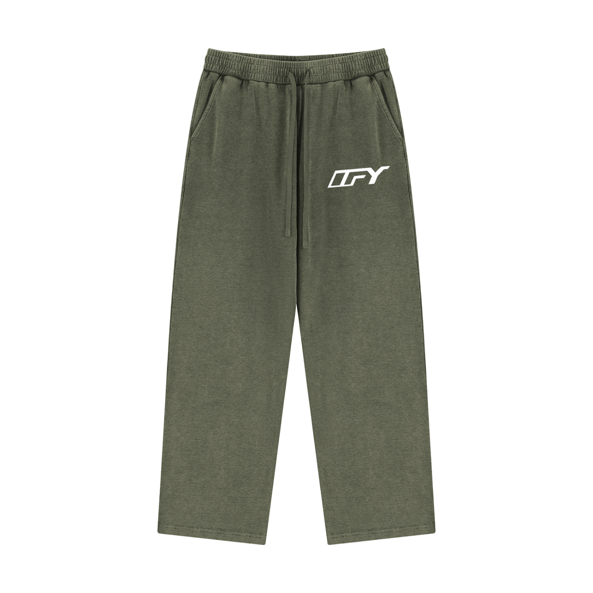 Unisex Mineral Wash Waffle Sweatpants