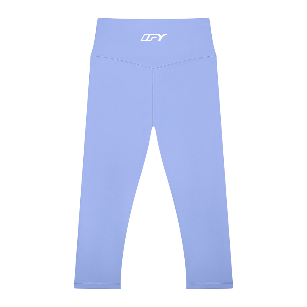 Women's High Waisted Yoga Capri Leggings
