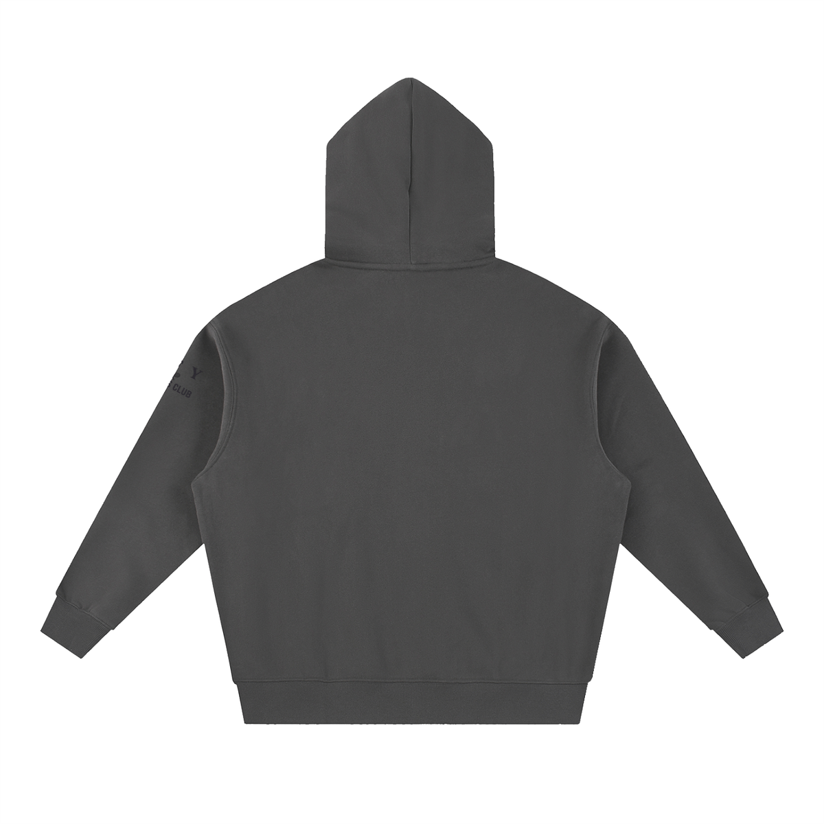 Oversized Boxy-Fit Fleece Hoodie