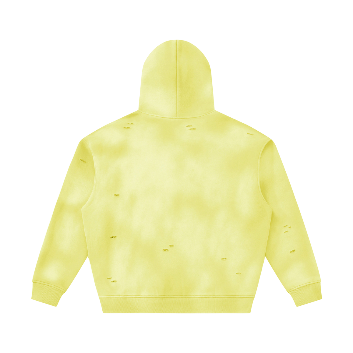 Unisex Frayed Fleece Hoodie: Your Go-To for Comfort and Style