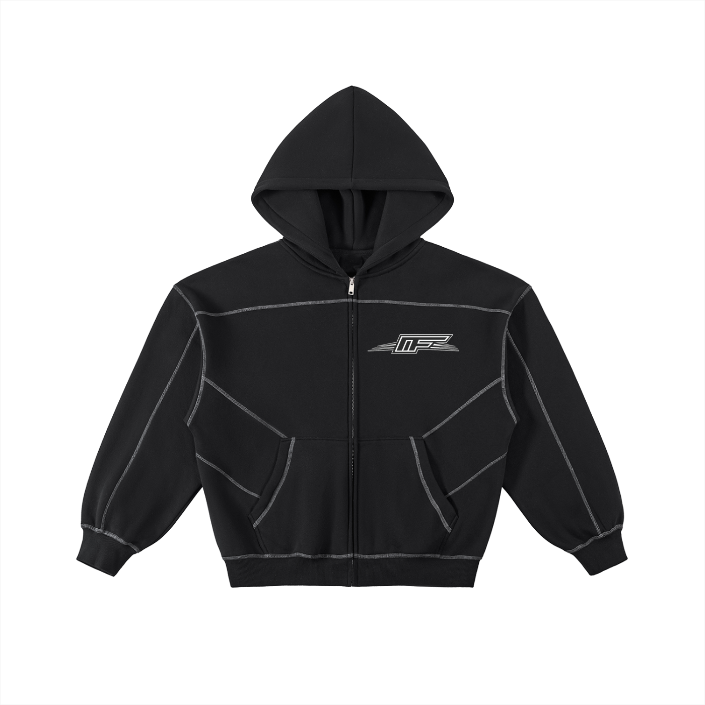 Boxy Fleece Zip Hoodie – Your Ultimate Comfort Companion