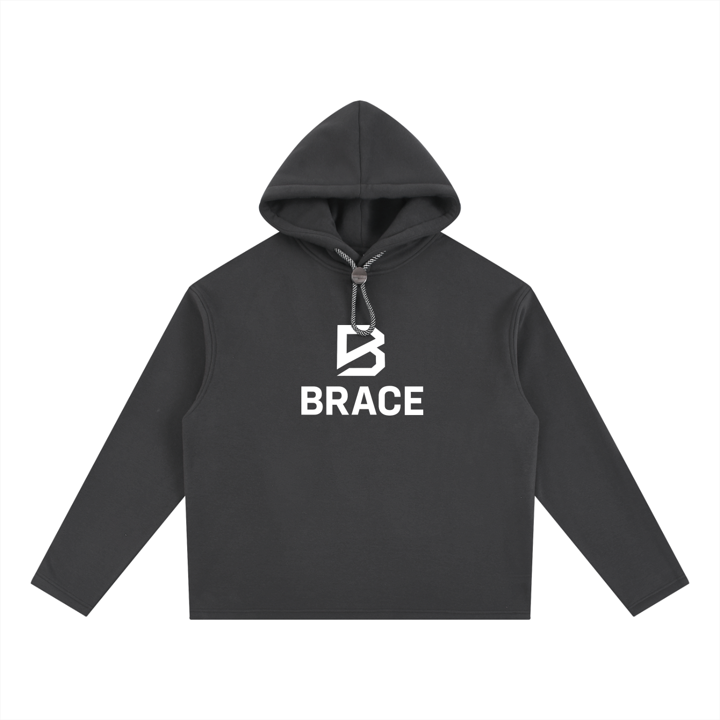 Oversized Fleece Hoodie - Premium Relaxed Fit Gym Hoodie | BRACE