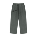 Unisex Mineral Wash Waffle Sweatpants
