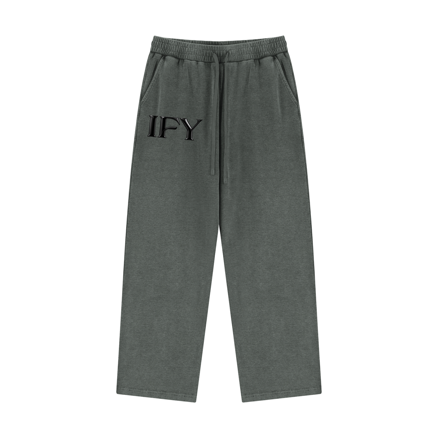 Unisex Mineral Wash Waffle Sweatpants