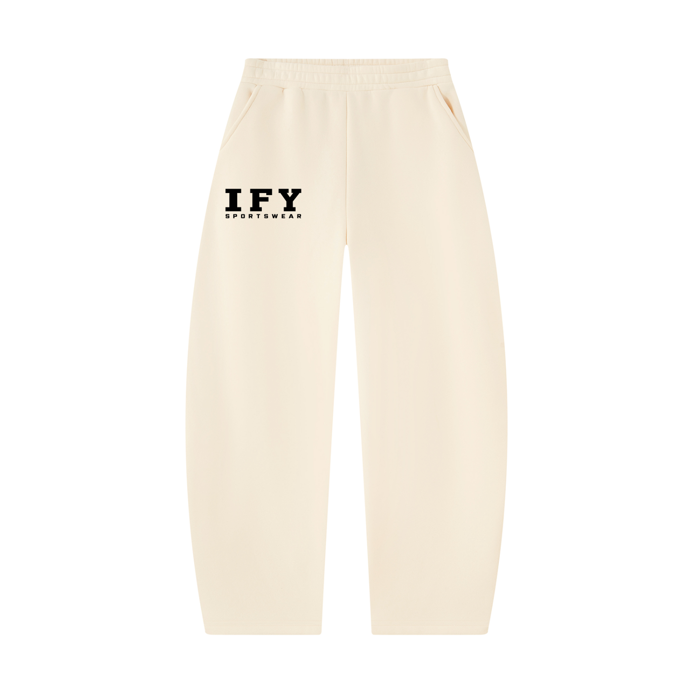 Unisex Barrel Leg Sweatpants
