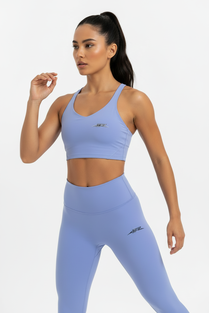 Women's V-Neck Yoga Sports Bra