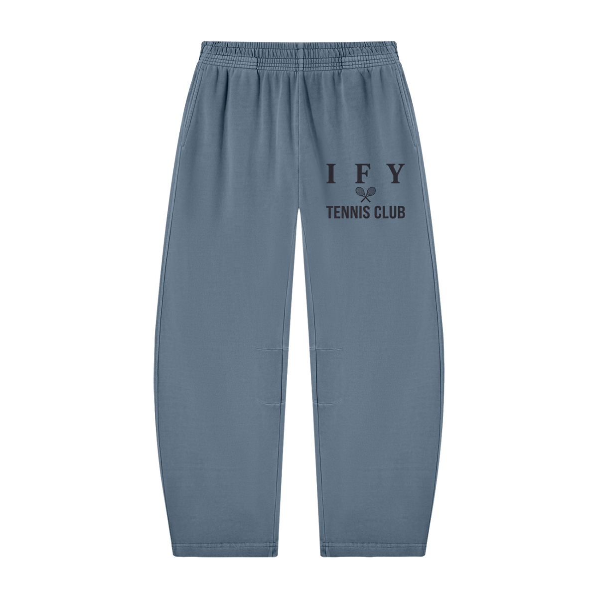 Vintage Washed Barrel Leg Sweatpants