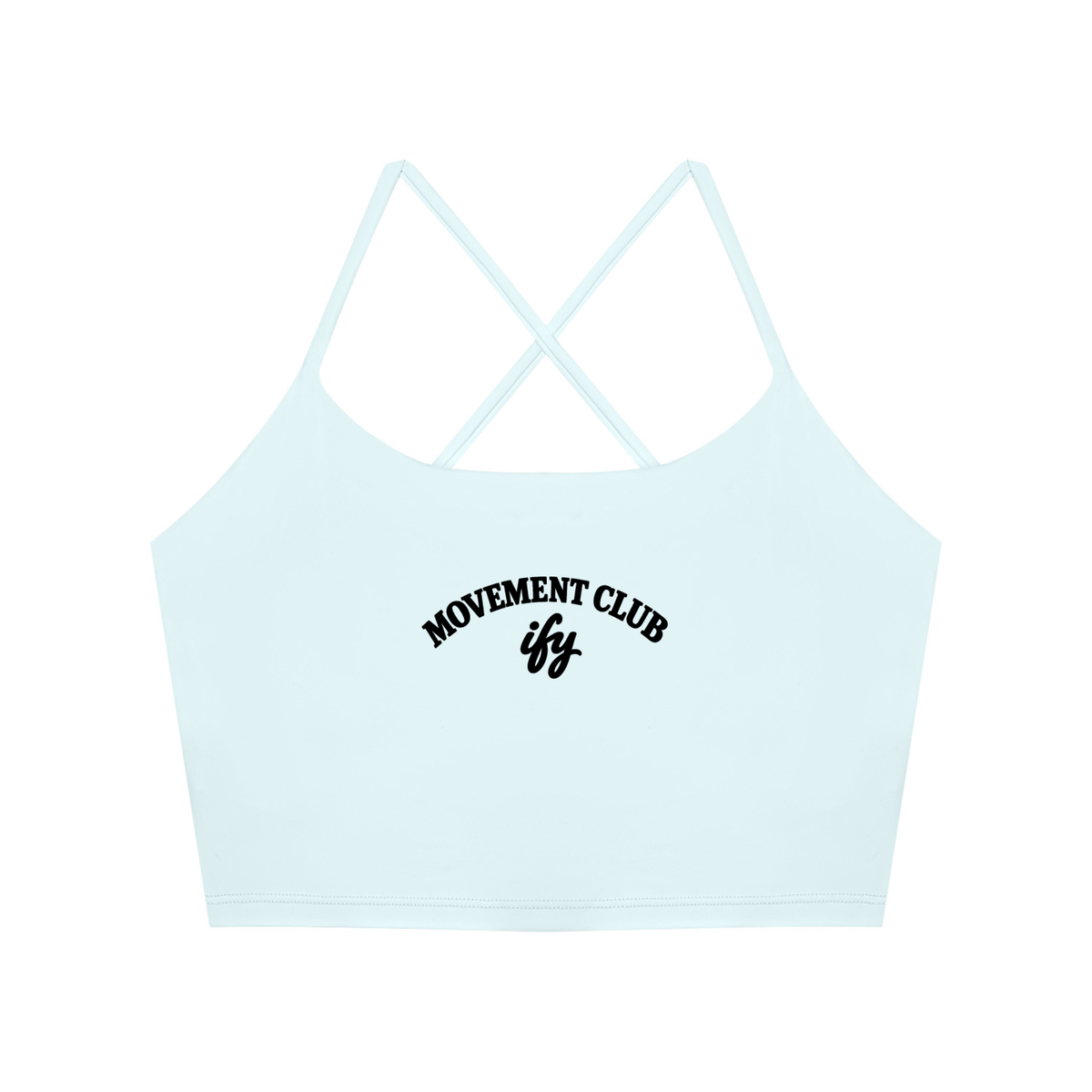 Ruched Cropped Yoga Tank Top