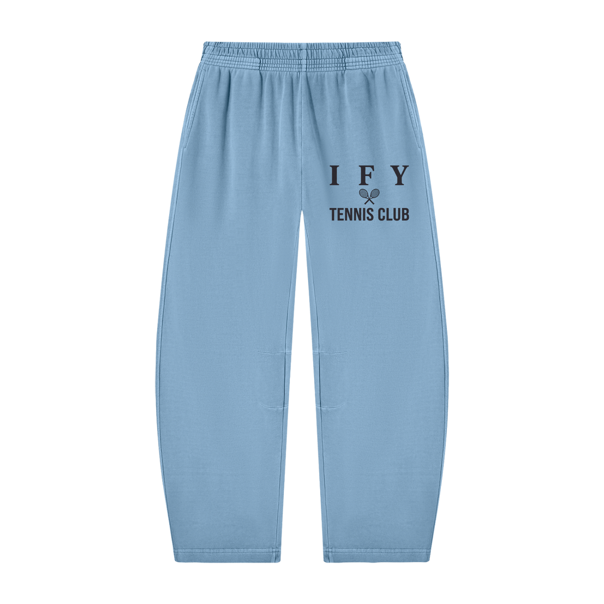 Vintage Washed Barrel Leg Sweatpants