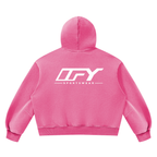 Unisex Vintage Wash Boxy Fleece Hoodie