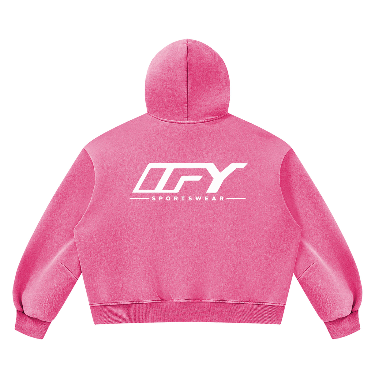 Unisex Vintage Wash Boxy Fleece Hoodie
