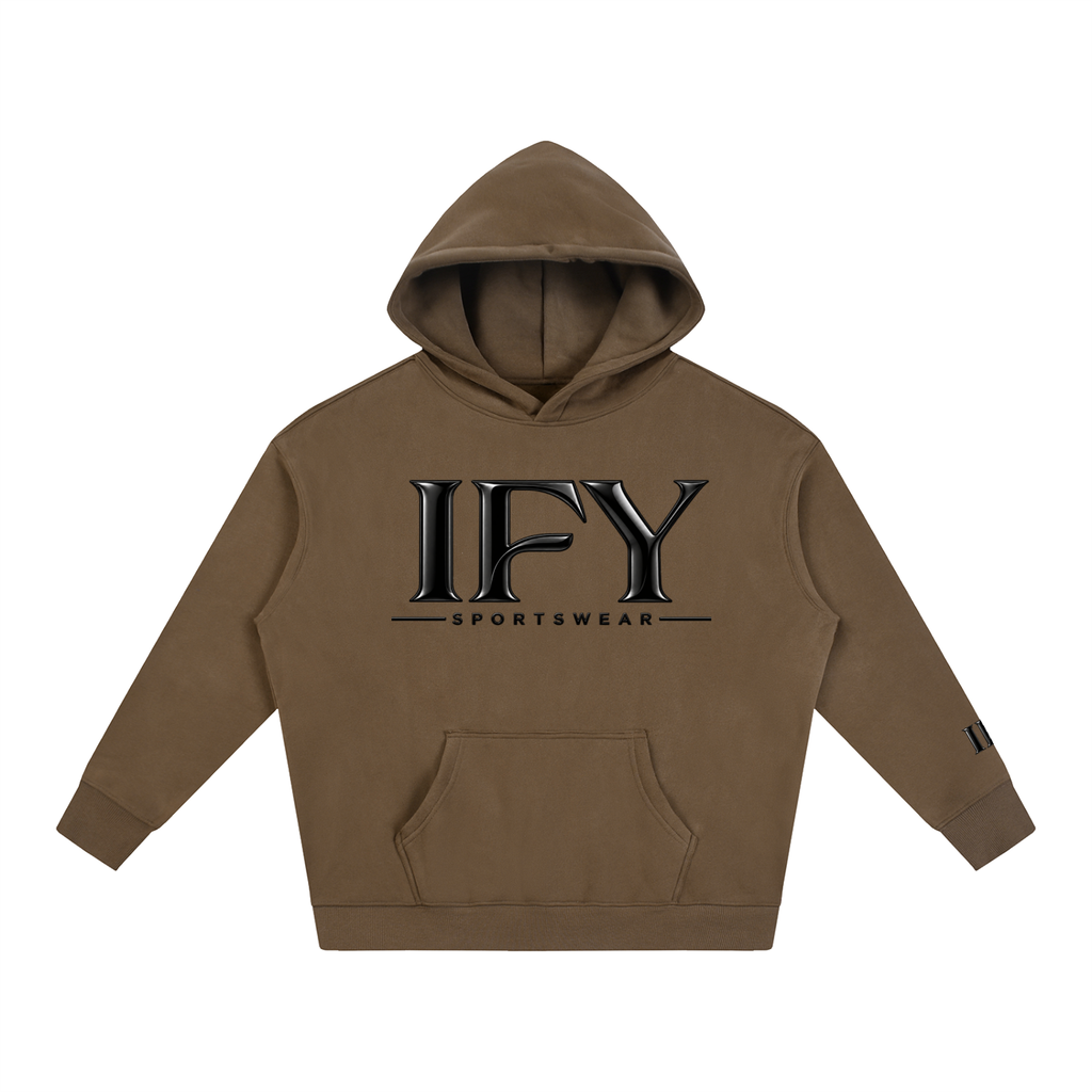 Stay Cozy in Style with Our Oversized Fleeced Hoodie