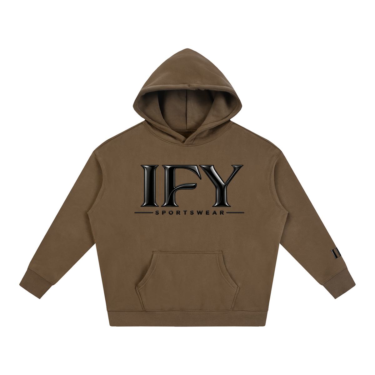 Stay Cozy in Style with Our Oversized Fleeced Hoodie