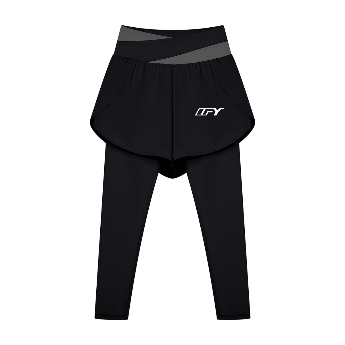 Women's Paneled High Waisted Yoga Leggings