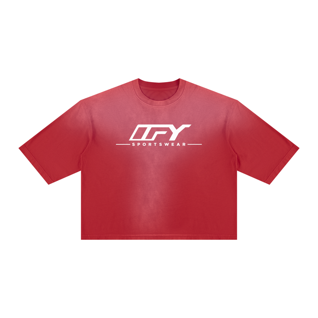 Unisex Vintage Wash Sunfade Boxy T-Shirt