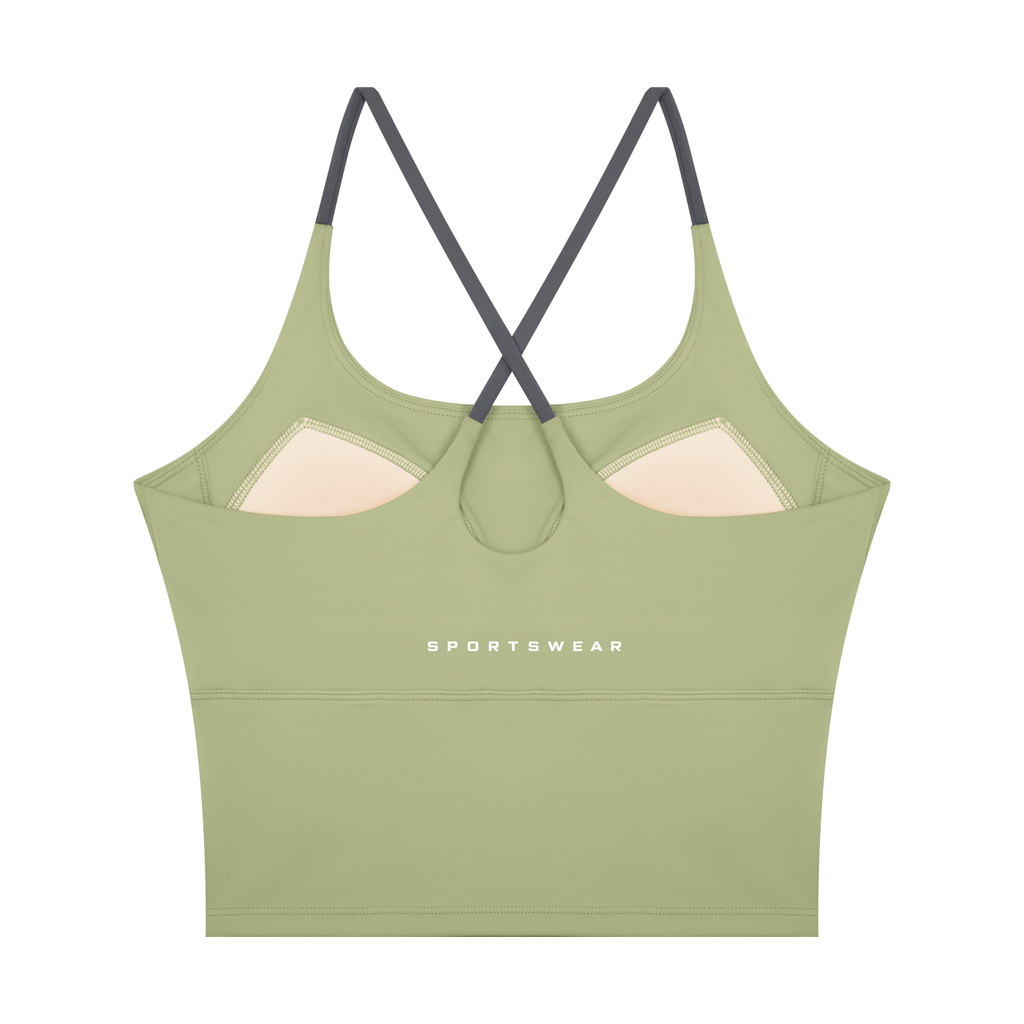 Women's Color Block Yoga Tank Top