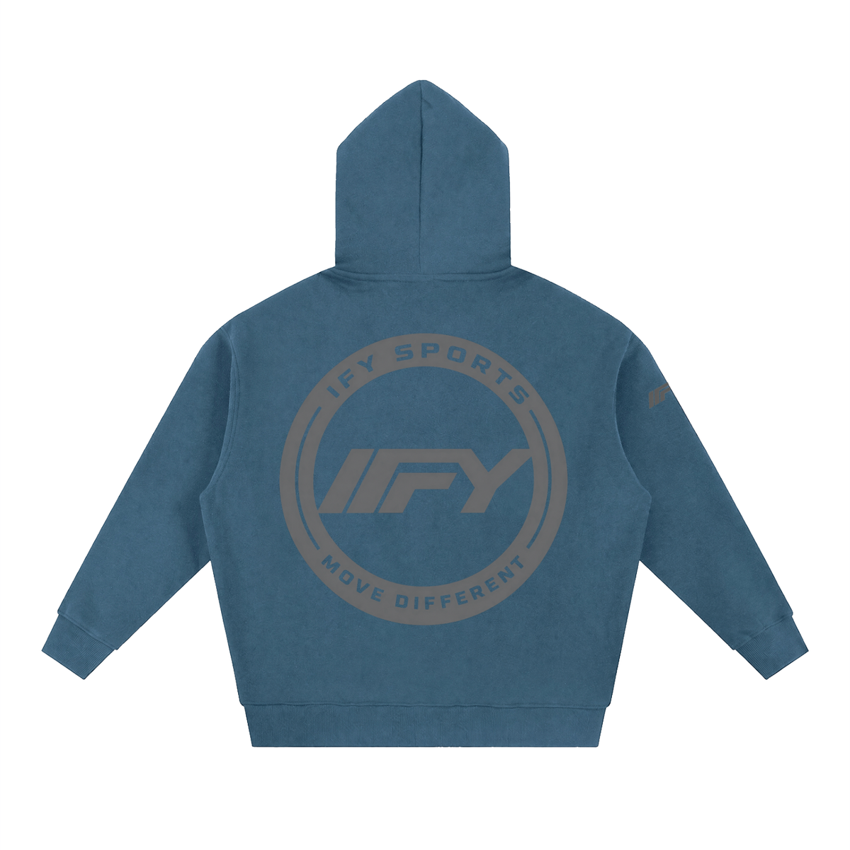 Essential Oversized Fleece Zip Hoodie
