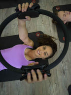 Yoga Studio Pilates Resistance Ring With Double Handle