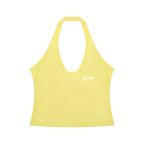 Women’s Ruched Halter Yoga Tank Top