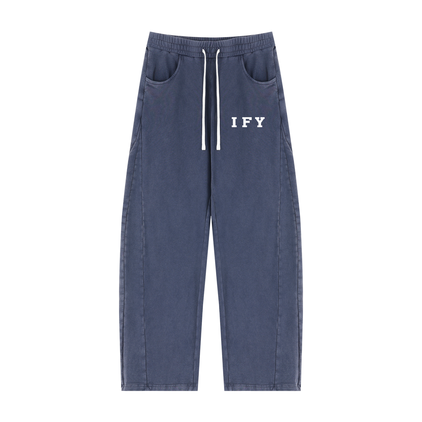 Unisex Mineral Wash Barrel Sweatpants