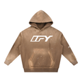 Vintage Washed Frayed Fleece Hoodie - Your Go-To Cozy Essential