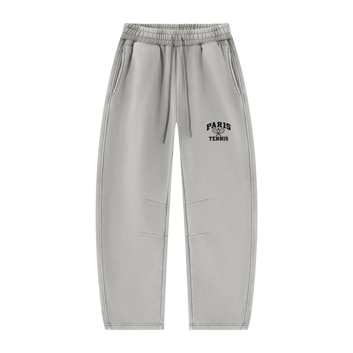 Vintage Wash Barrel Leg Fleece Sweatpants