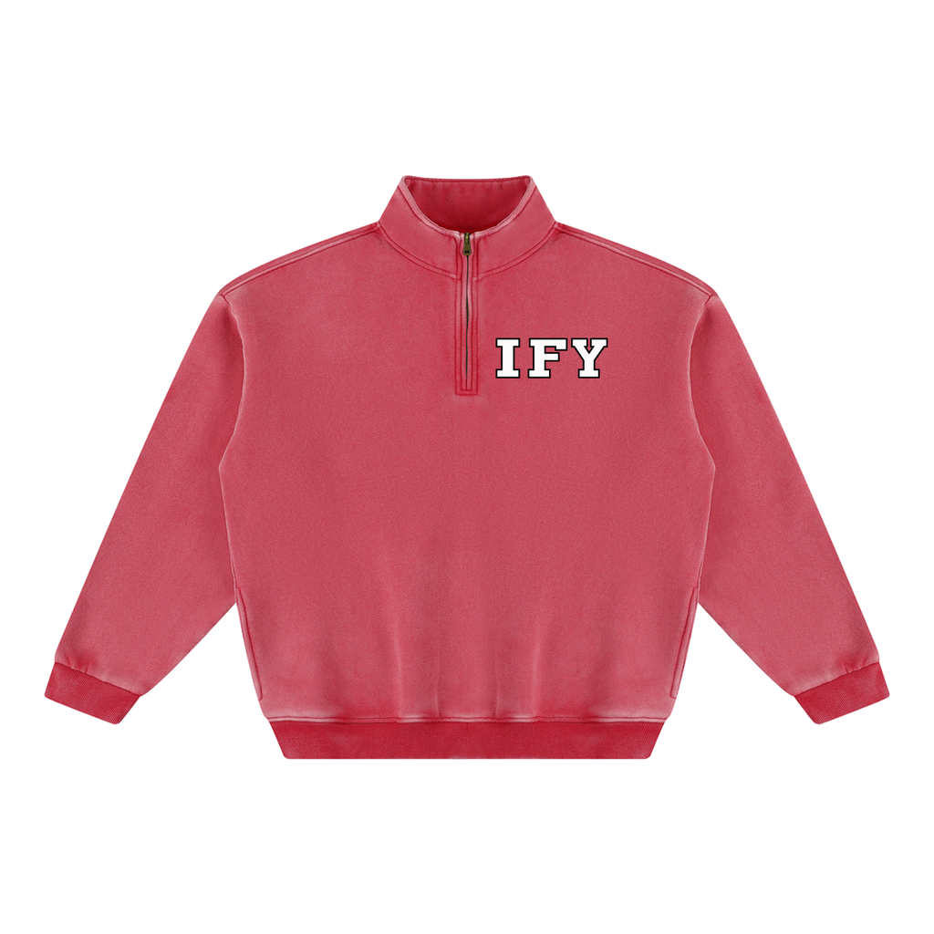 Unisex Vintage Wash Fleece Sweatshirt