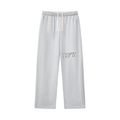 Contrast-Stitched Fleece Sweatpants
