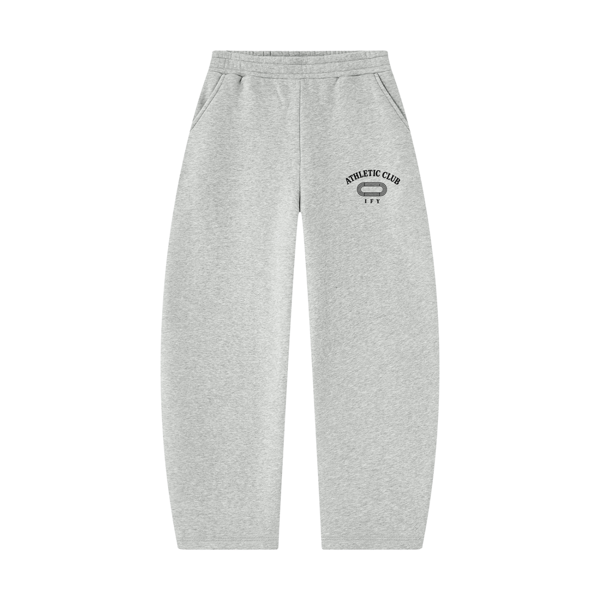 Athletic Club Heavyweight Barrel-Leg Sweatpants