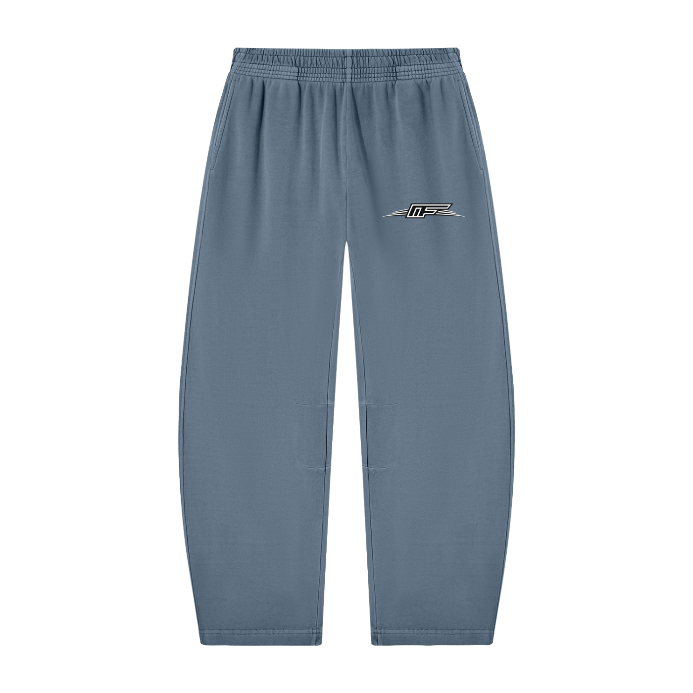 Unisex Vintage Washed Barrel Leg Sweatpants