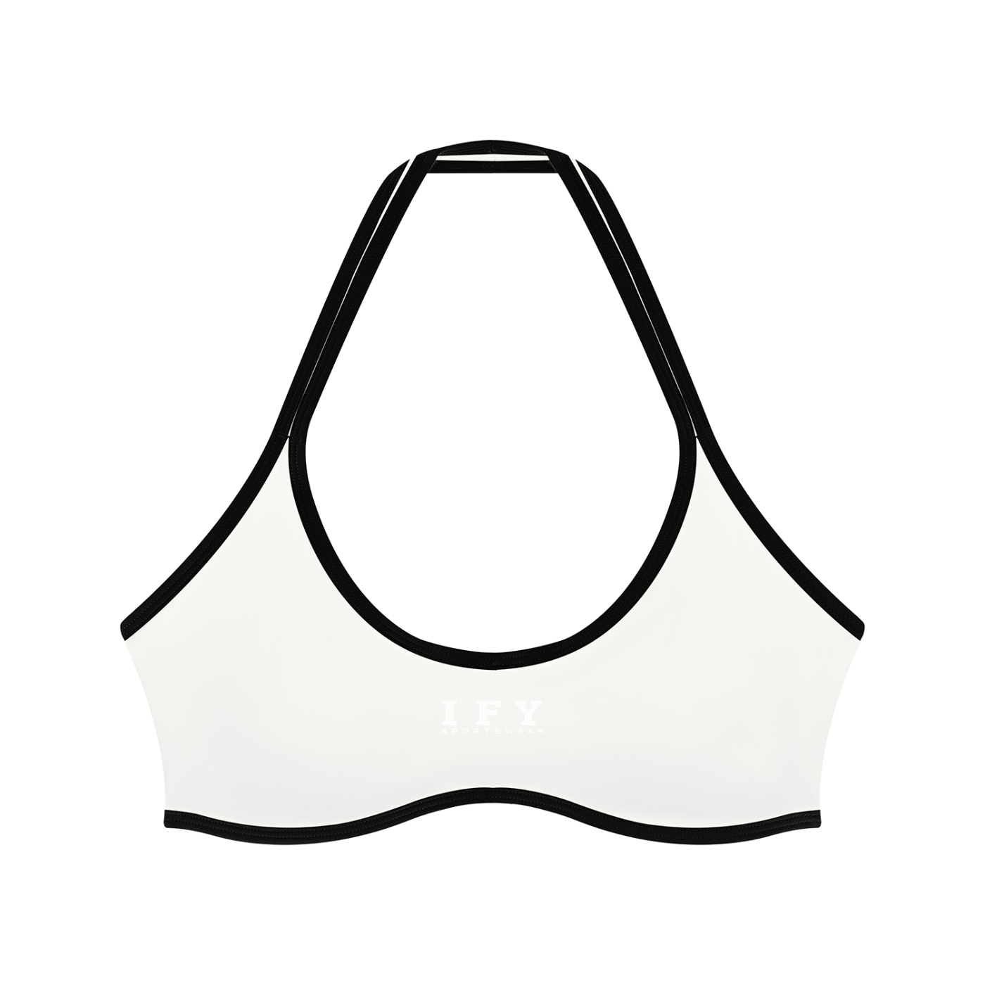 Women's Halter Color Block Yoga Sports Bra