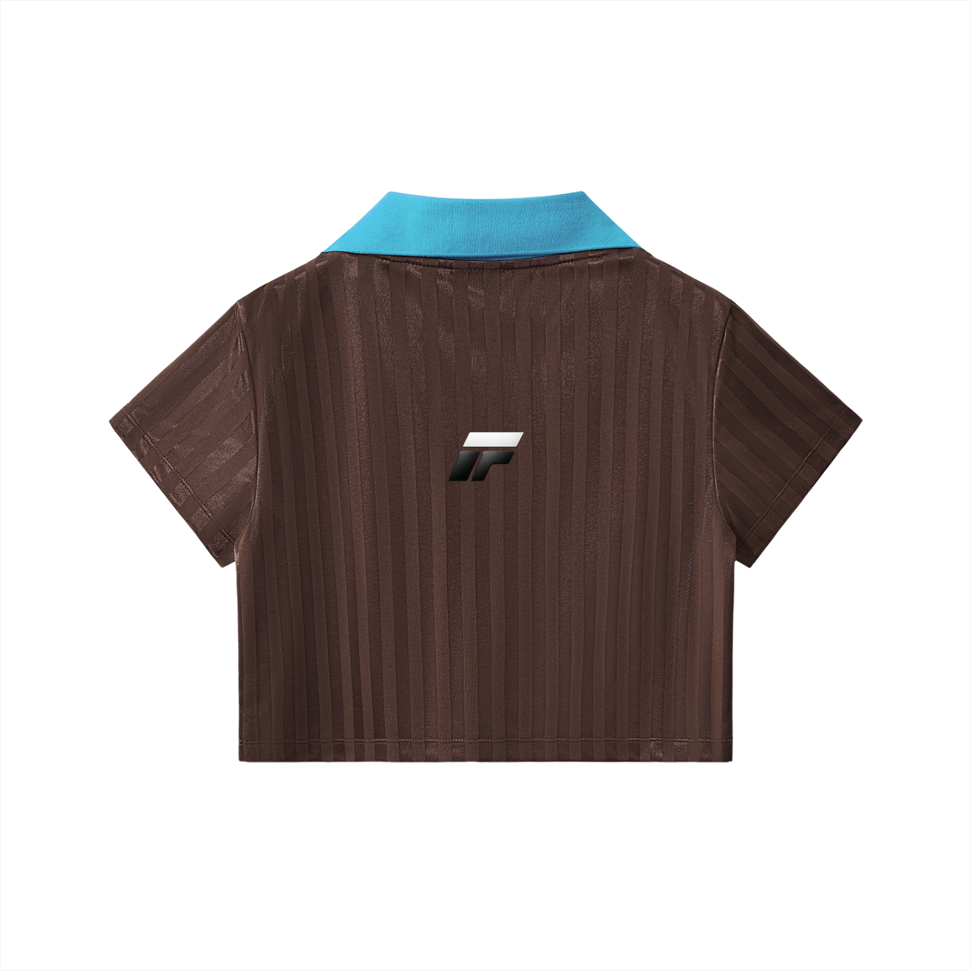 Stylish Cropped Jersey with Contrast Collar – Perfect for Effortless Everyday Chic