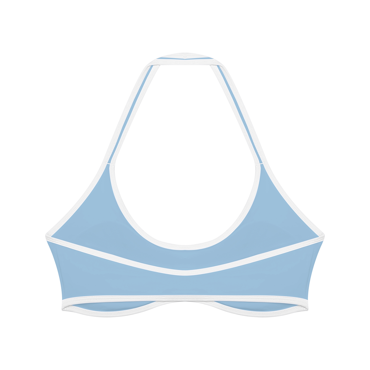 Women's Halter Color Block Yoga Sports Bra