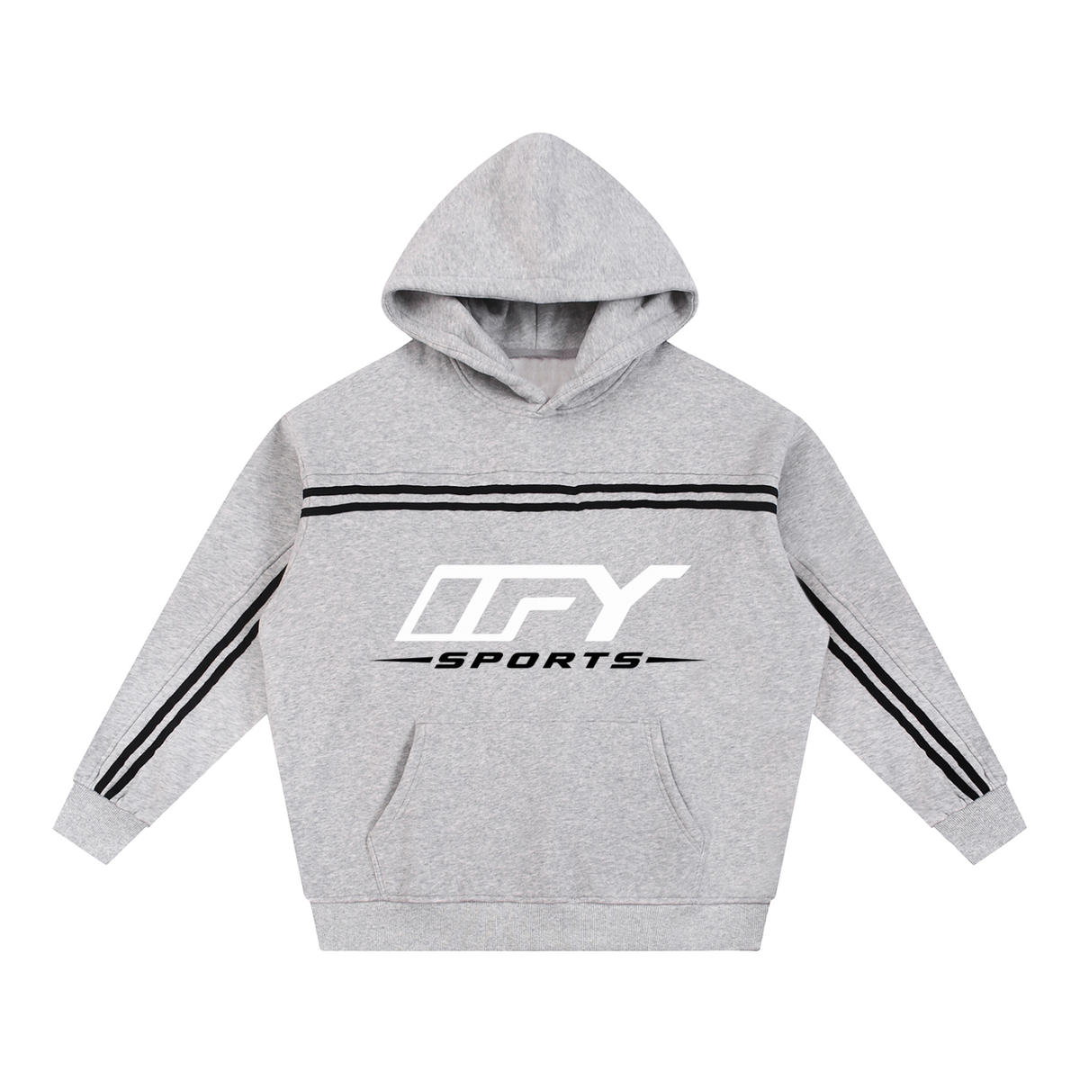 Elevate Your Style with the Sun Fade Contrast Tape Hoodie