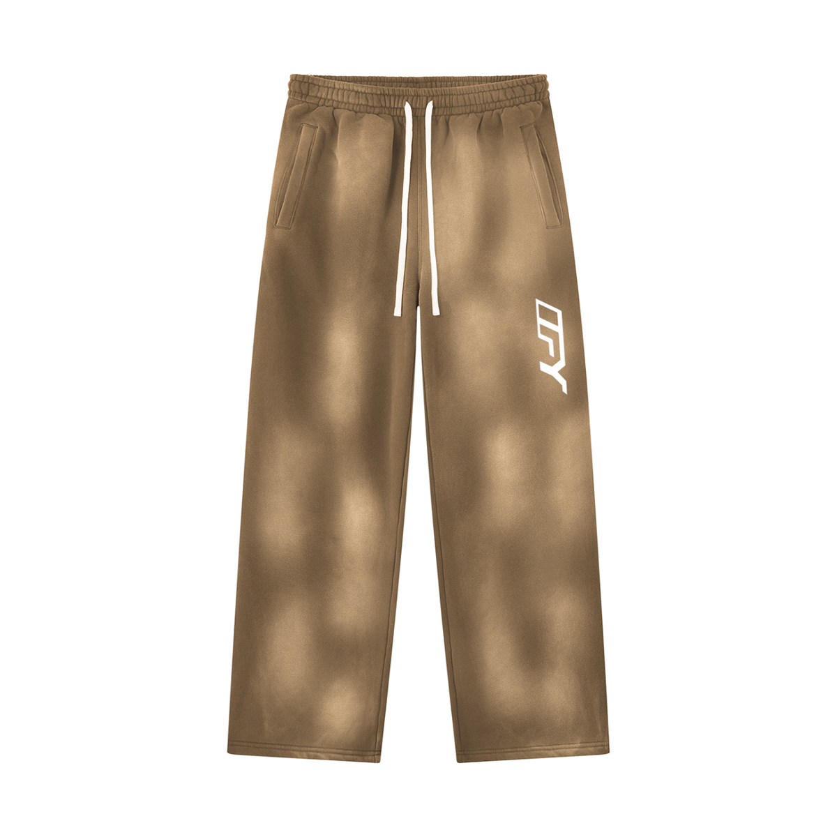 Unisex Wide Leg Fleece Sweatpants for Comfort and Style